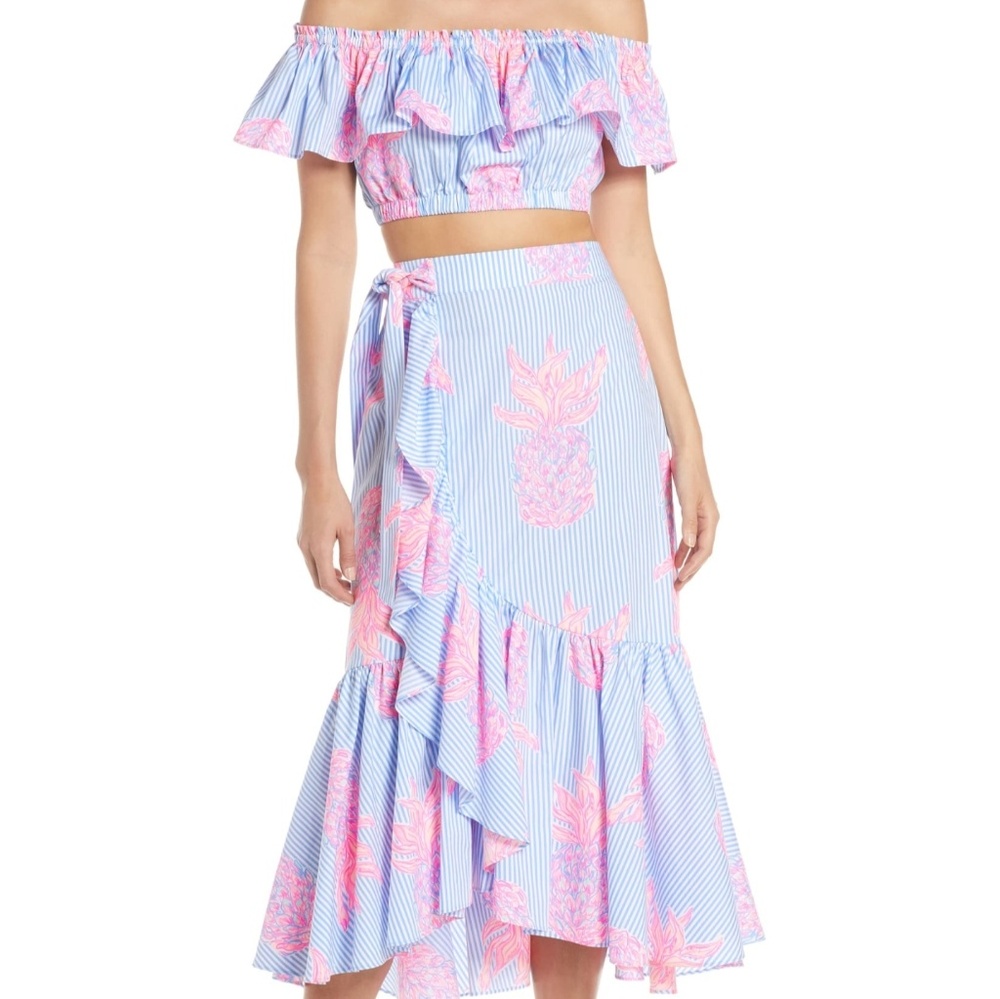 Larissa Off the Shoulder Two-Piece Cotton Dress